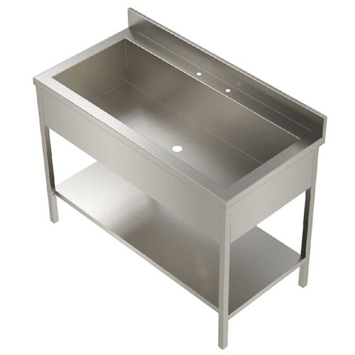 1200 x 600 Stainless Steel Utility Sink  image
