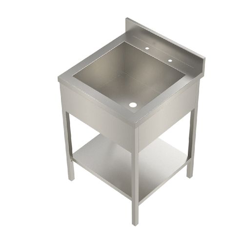 600 x 600 Stainless Steel Utility Sink  image