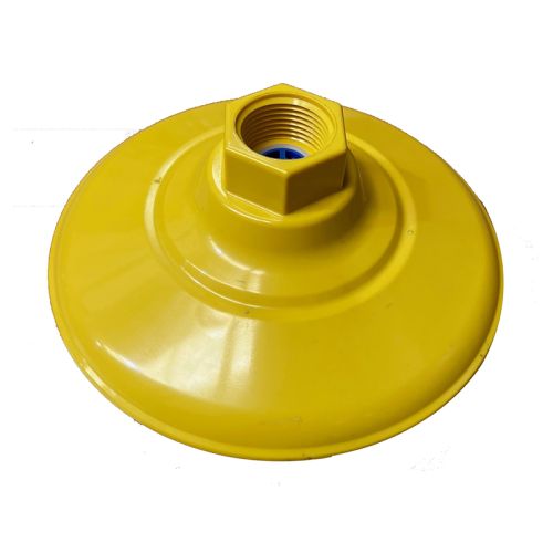 Replacement Yellow Plastic Shower Head  image