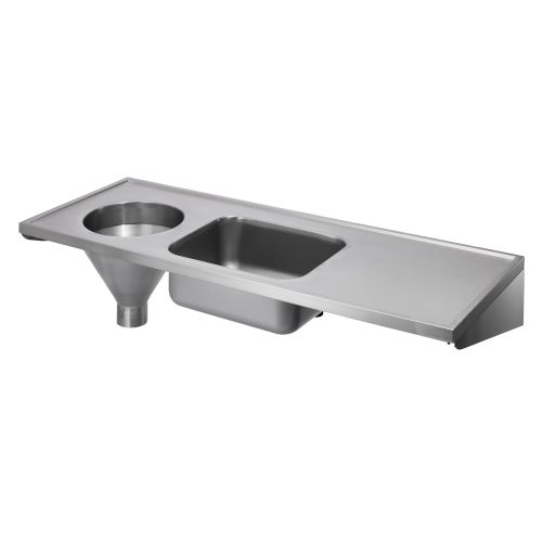 Combined Slop Hopper Sink and Drainer image