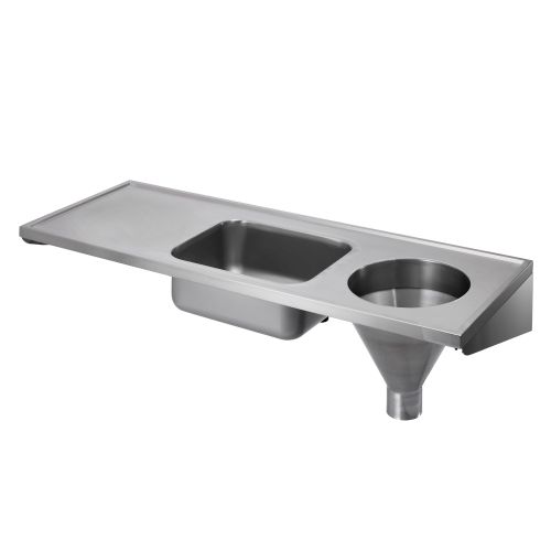 Combined Sluice Sink Bowl and Drainer image
