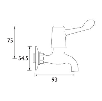 bib tap with levers