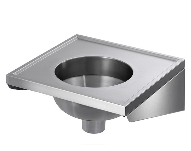 Stainless steel sluice sink