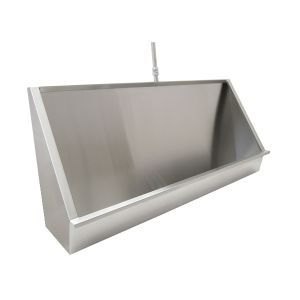 stainless steel trough urinal