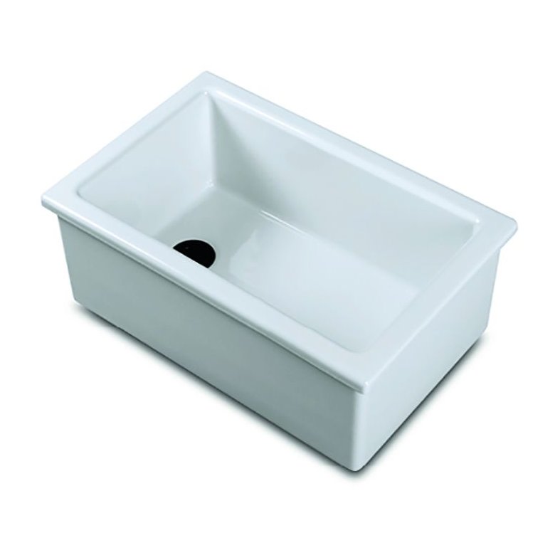 Washware Essentials Ceramic Lab Sinks 595mm Wide