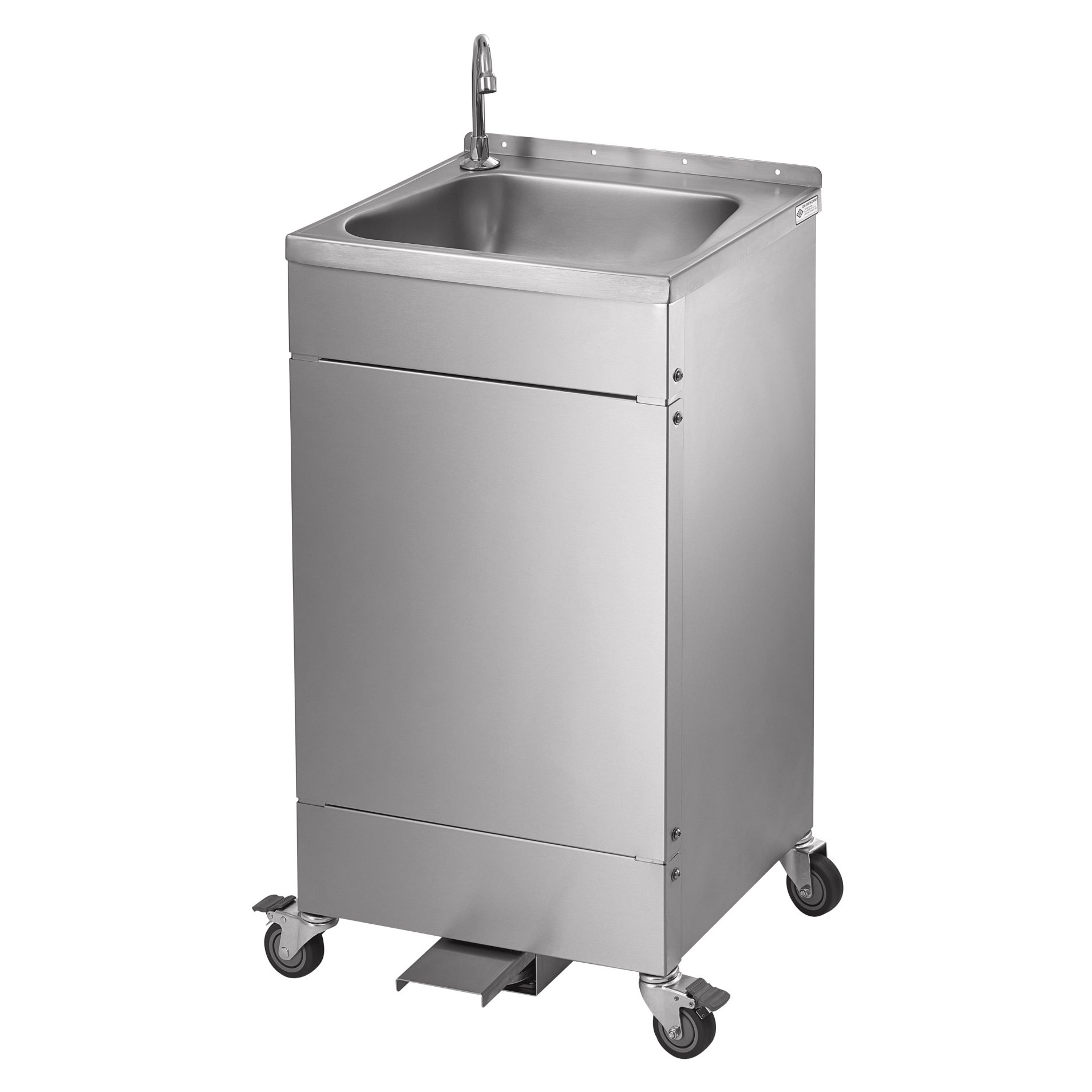 Portable Hand Wash Basin With Foot Pump & Water Tank