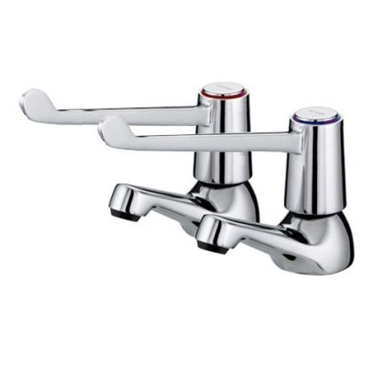 6 Inch Lever Operated Basin Taps