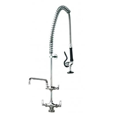 Catering Pre Rinse Spray Unit With Pot Filler - Single Tap Hole Catering Pre Rinse Spray Unit With Pot Filler - Single Tap Hole