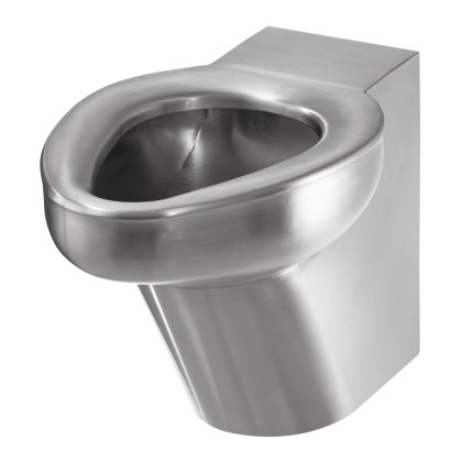 Stainless Steel Back To Wall Toilet