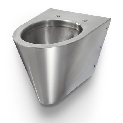 Wall Hung Stainless Steel Toilet