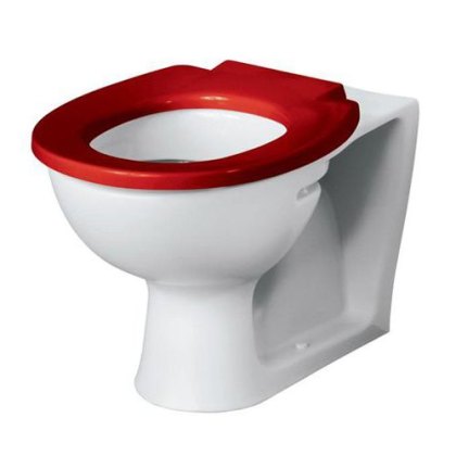 Junior Height Back To Wall WC Pan