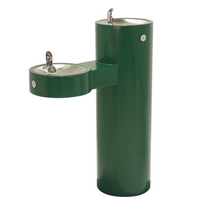 Contemporary Dual Level Outdoor Drinking Fountain