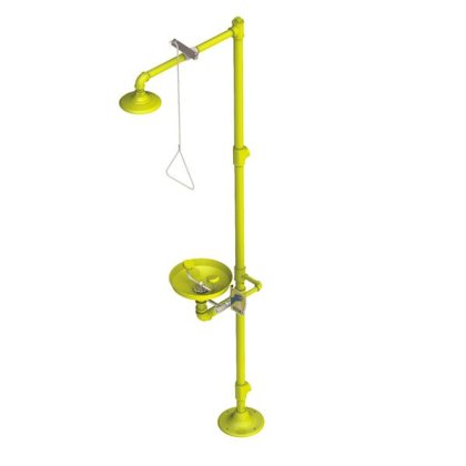 Combined Safety Shower & Eye Wash Station