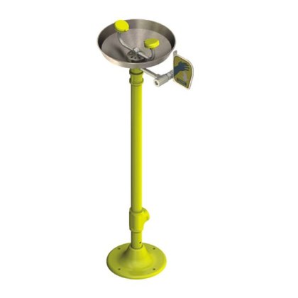 Pedestal Eye Wash Fountains With Stainless Steel Bowl