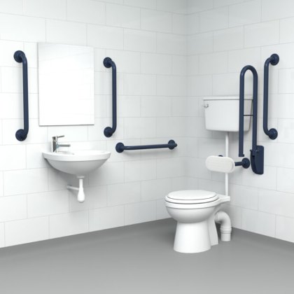 Stainless Steel Corner Grab Rail Pack