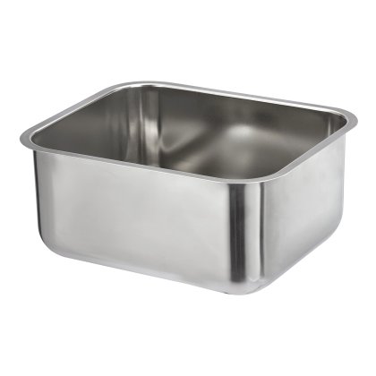 Stainless Steel Large Inset Dental Sink