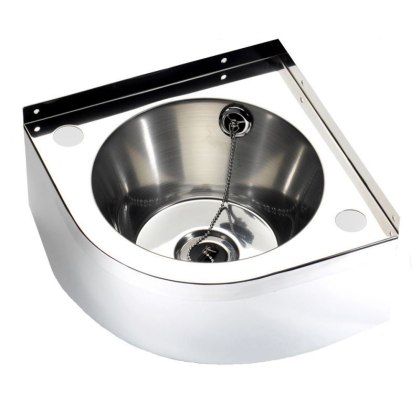Stainless Steel Corner Wash Basin Stainless Steel Corner Wash Basin