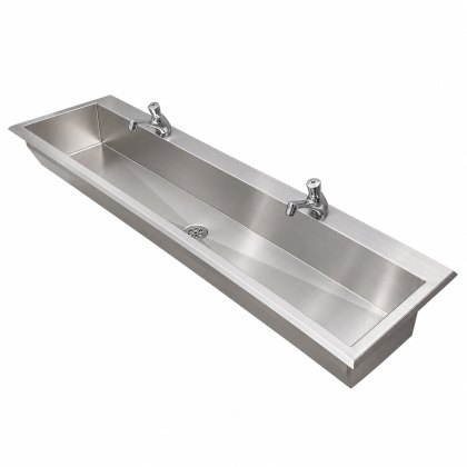 Inset Wash Trough With Taplanding Inset Wash Trough With Taplanding