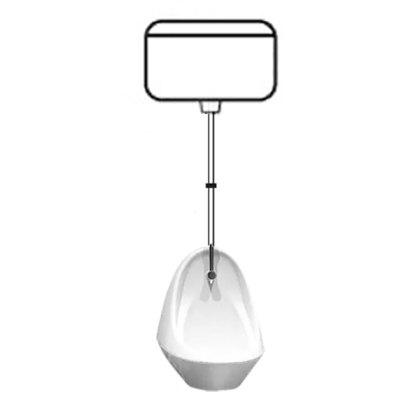 Range of 1 China Bowl Urinal