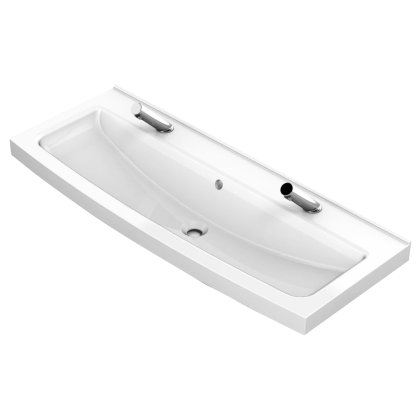 KWC DVS Miranit 2 Person Wash Trough