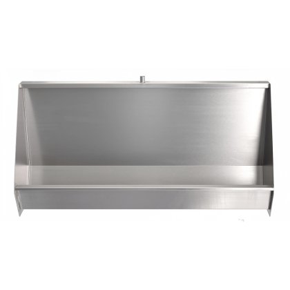 Classic Stainless Steel Wall Hung Urinals 900mm To 2400mm Long