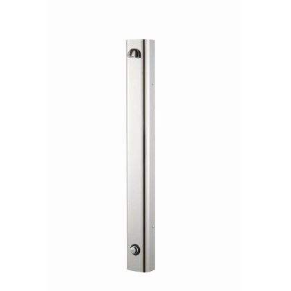 Stainless Steel Shower Panel - Press Button