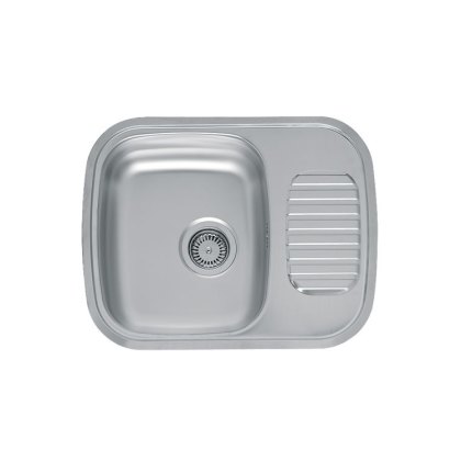 Inset Single Bowl With Half Drainer Sink Top