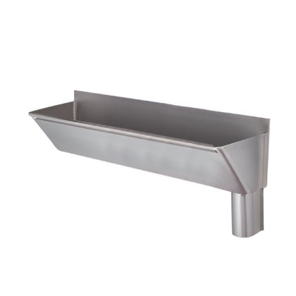 2400mm Right Hand Surgeons Scrub Up Trough HTM64 2400mm Right Hand Surgeons Scrub Up Trough HTM64