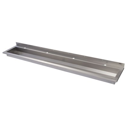 Clearance Stainless Steel Wash Troughs 1800mm, 2400mm