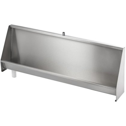 Stainless Steel Vandal Resistant Trough Urinal Bundle