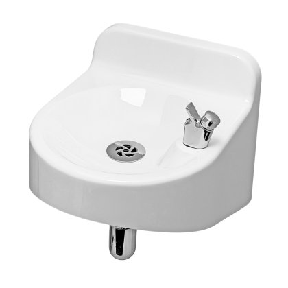 Fibreglass Drinking Fountain - White Fibreglass Drinking Fountain - White