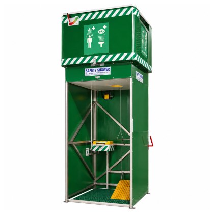 1500L Heated Tank Fed Emergency Safety Shower 1500L Heated Tank Fed Emergency Safety Shower