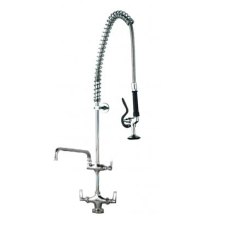 Catering Pre Rinse Spray Unit With Pot Filler - Single Tap Hole Catering Pre Rinse Spray Unit With Pot Filler - Single Tap Hole