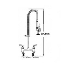 Short Pre Rinse Spray Unit Short Pre Rinse Spray Unit