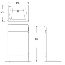 Shrouded Floor Standing Wash Basin