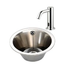 Stainless Steel Inset Wash Bowl With Sensor Tap