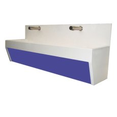 Wall Mounted Splashback Style Solid Surface Wash Trough