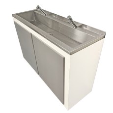 Sit On Stainless Steel Wash Trough