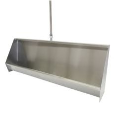 Stainless Steel Trough Urinals Up To 2400mm Long