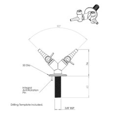 Laboratory Water Taps And Lab Gas Taps