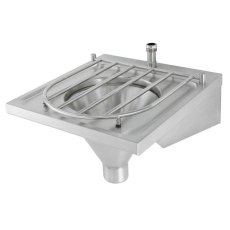 Sluice Sink Wall Mounted Model DU With Grating