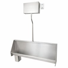 Stainless Steel Vandal Resistant Trough Urinal Bundle