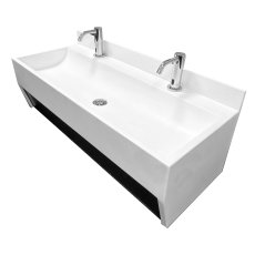 Clearance 1000mm Solid Surface Wash Trough