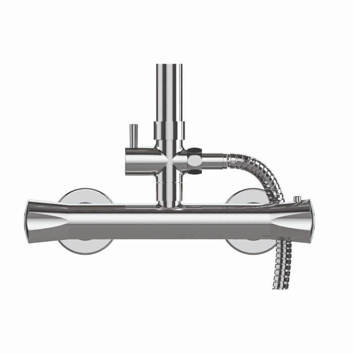 Gainsborough Square Head Dual Mixer Shower