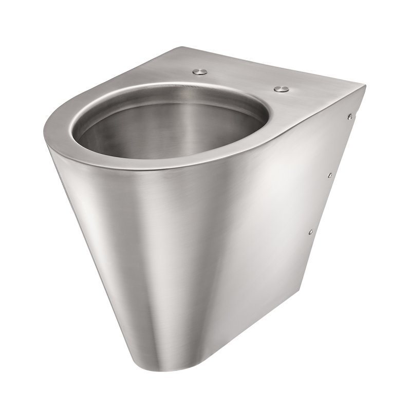 stainless steel euro toilet wc pan
