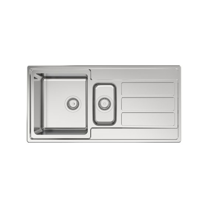 1.5 sink bowl and drainer for kitchens