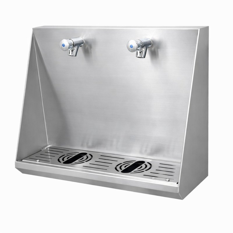Clearance Double Water Bottle Filling Trough - One Only Clearance Double Water Bottle Filling Trough - One Only