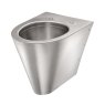 stainless steel euro toilet wc pan