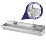 Nursery Stainless Steel Wash Trough Nursery Stainless Steel Wash Trough