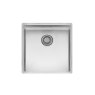 Square undermount sink 180mm deep